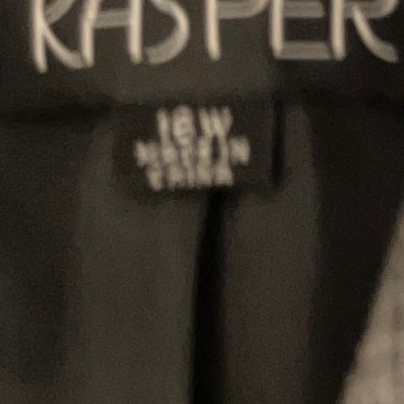 Nice Kasper  waist length Blazer  size 16W - Picture 5 of 6